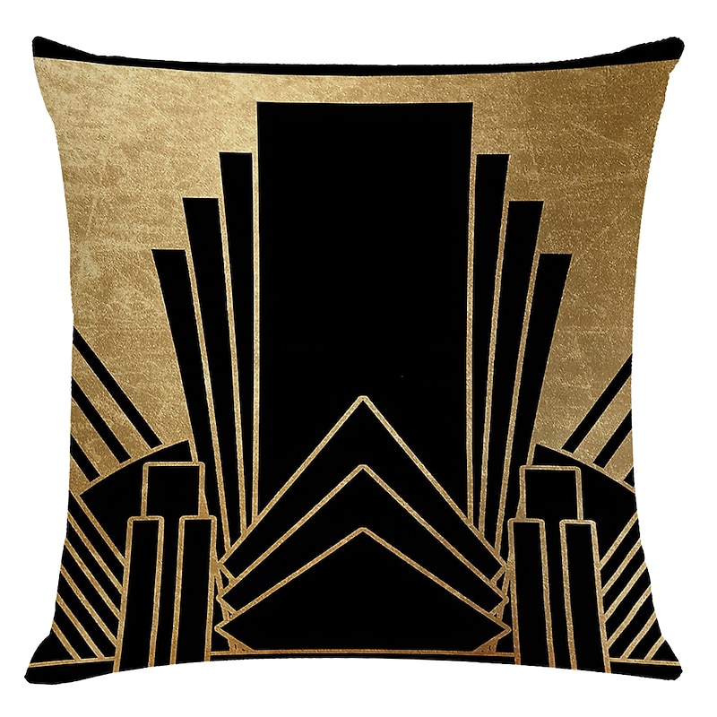 Industrial Decorative Toss Pillows Cover 4PCS Soft Square Cushion Case Pillowcase for Bedroom Livingroom Sofa Couch Chair