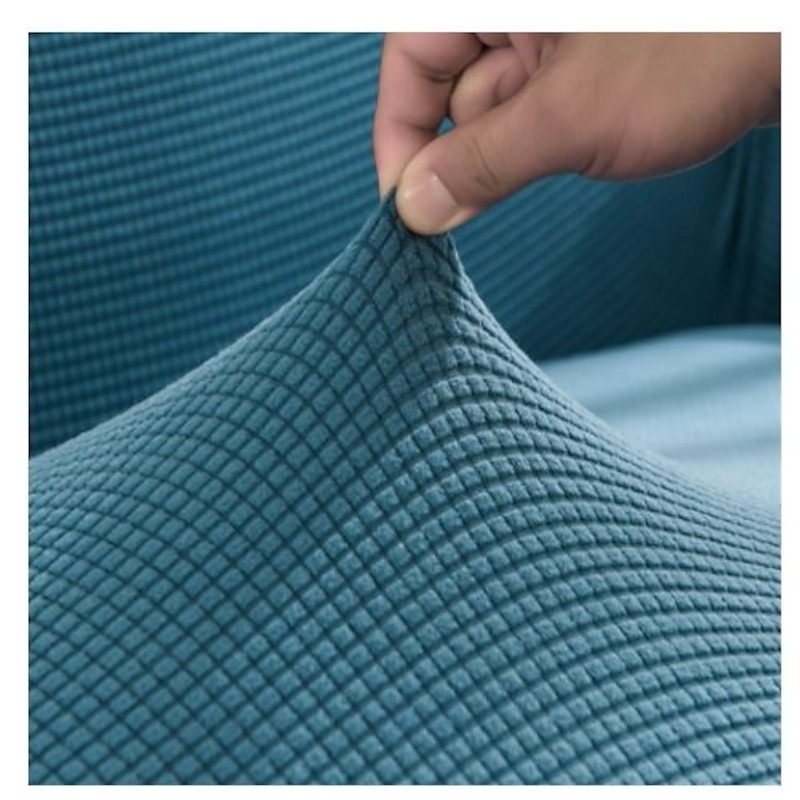 Dustproof All-powerful Slipcovers Stretch L Shape Sofa Cover Burgundy Super Soft Fabric Couch Cover Sofa With One Free Boster Case Modern Sofa Slipcover for Living Room Furniture Protector for Pets3