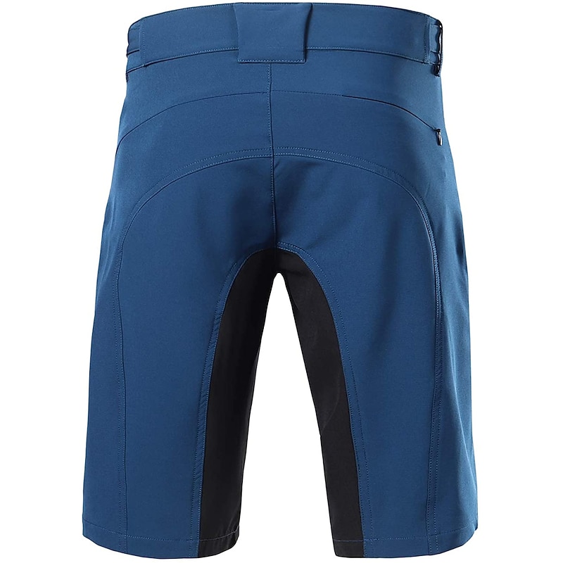 Arsuxeo Men's Solid Color Cycling MTB Shorts Bike Shorts Bike Baggy Shorts Bottoms Loose Fit Mountain Bike MTB Road Bike Cycling Sports Quick Dry Waterproof Zipper Wearable Back Pocket Dark Grey3