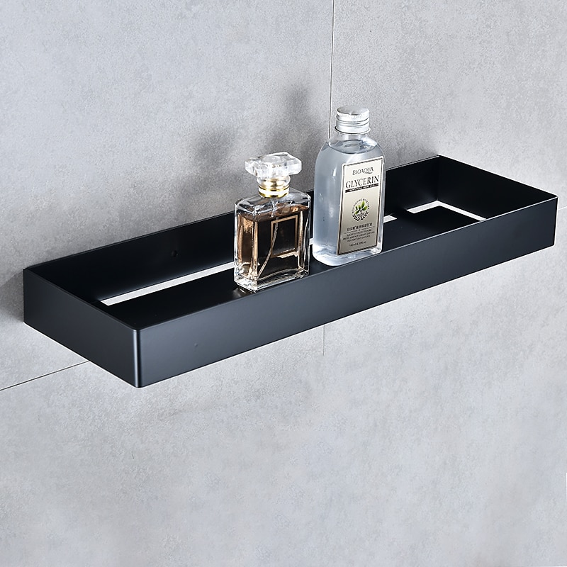 Shower Caddy 304 Stainless Steel Bathroom Shelf,Black New Design Creative Contemporary  Modern Bathroom Storage Rack2
