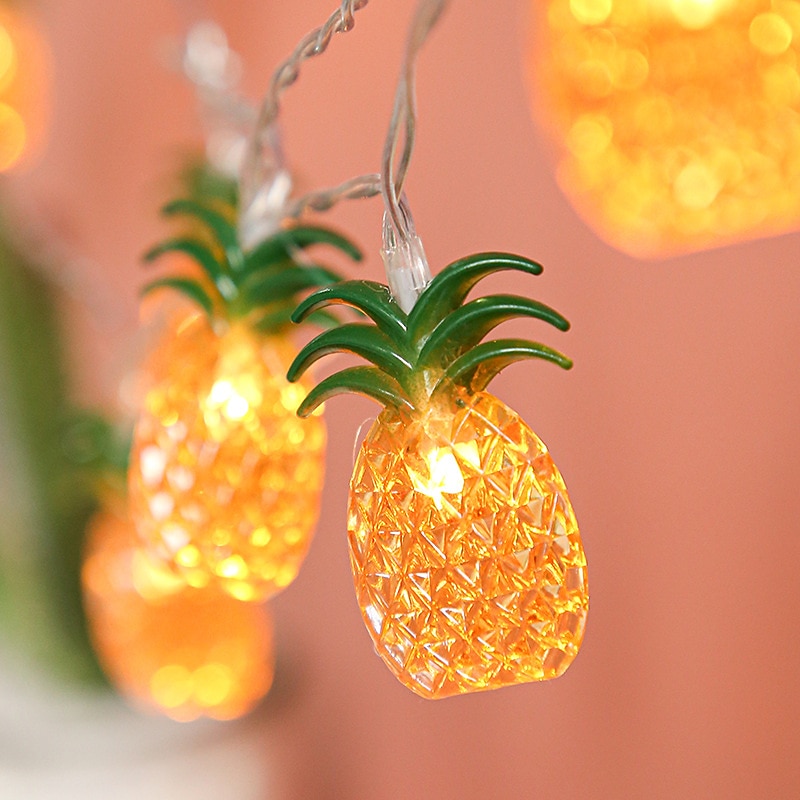 Elegant Wedding Reception Party Pineapple Shaped Fairy LED String Lights 6M 3M 1.5M Battery or USB Operation Christmas Wedding Holiday Garden Patio Decoration4