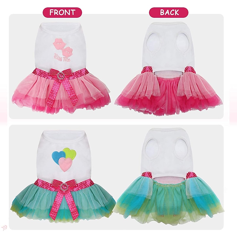 Dog Cat Pets Dress Puppy Clothes Sports & Outdoors Dresses&Skirts Dog Clothing for Husky Labrador Alaskan Malamute Golden Retriever Dalmatian4