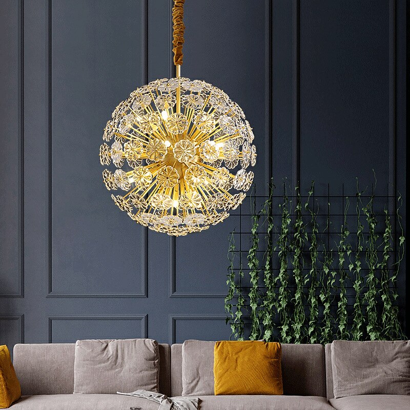 LED Pendant Light 40 cm Lantern Design Chandelier Metal Electroplated Modern 220-240V3