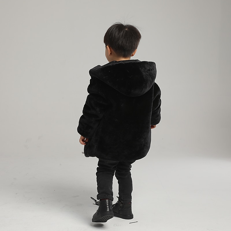 Boys 3D Coat Fall Winter Cool Sport Basic Kids 4-12 Years School Daily3