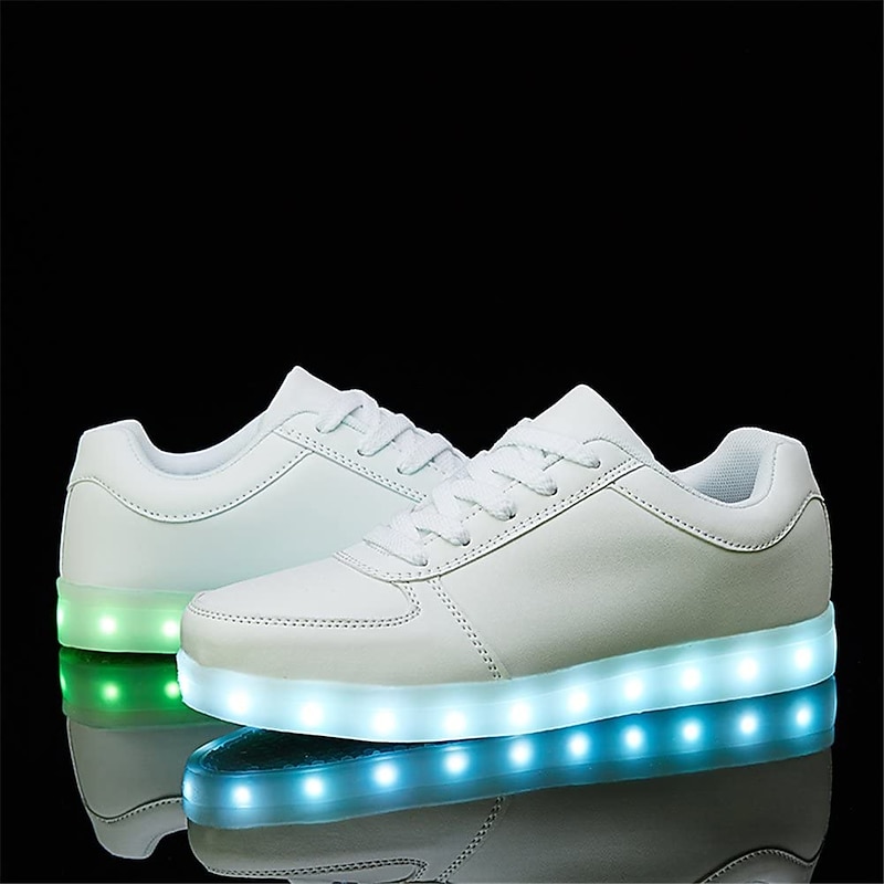 Boys Girls LED Light Up Sneakers with USB Charging for Parties and Night Activities4