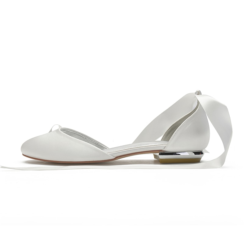 Women's Green Satin Ballet Flats with Long Ribbon Ties, Elegant and Comfortable Shoes for Weddings and Special Occasions4