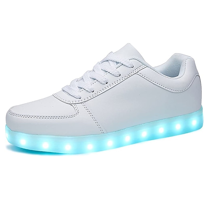 Boys Girls LED Light Up Sneakers with USB Charging for Parties and Night Activities2