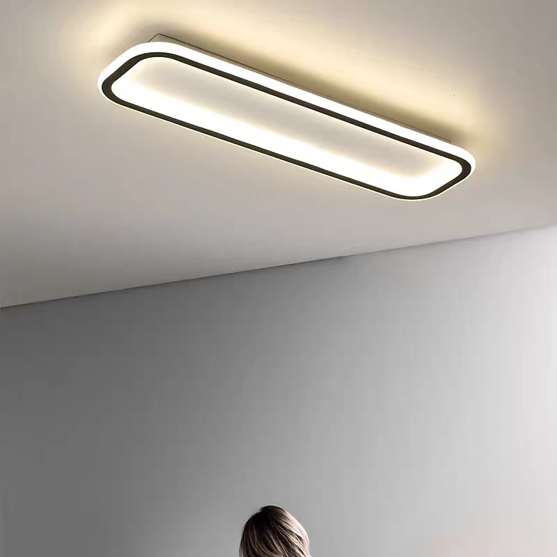 LED Ceiling Light 60 cm Lantern Design Flush Mount Lights Metal Painted Finishes Modern 220-240V4