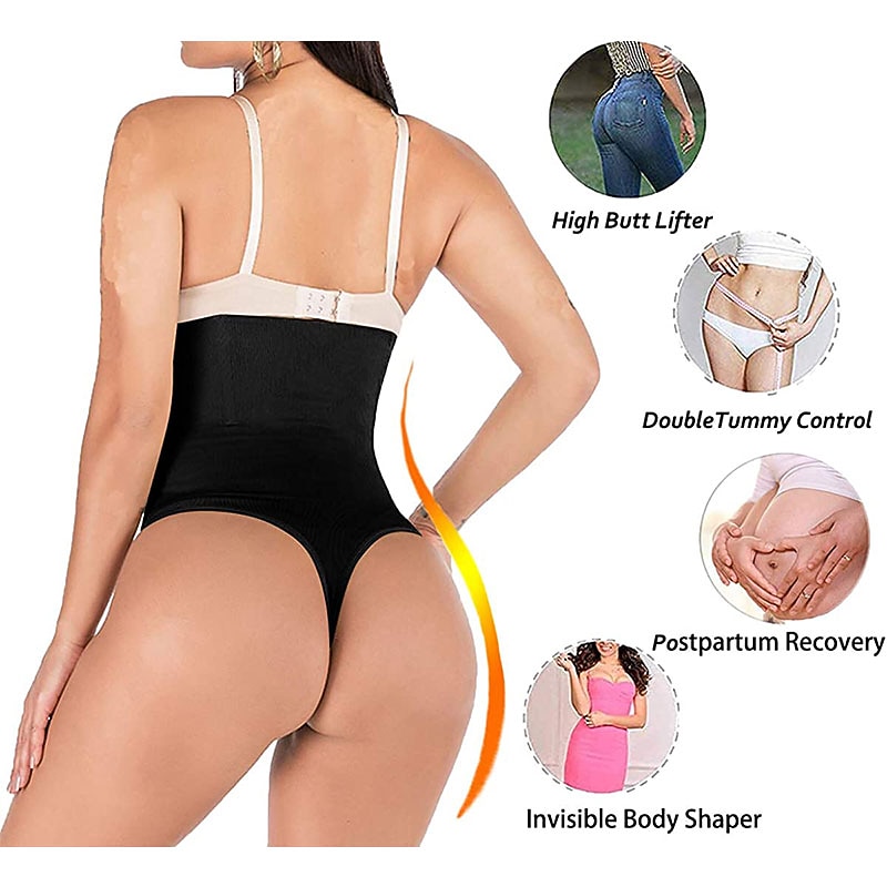 High Waist Shaping Panties Breathable Body Shaper Slimming Tummy Underwear panty shapers High Waist2