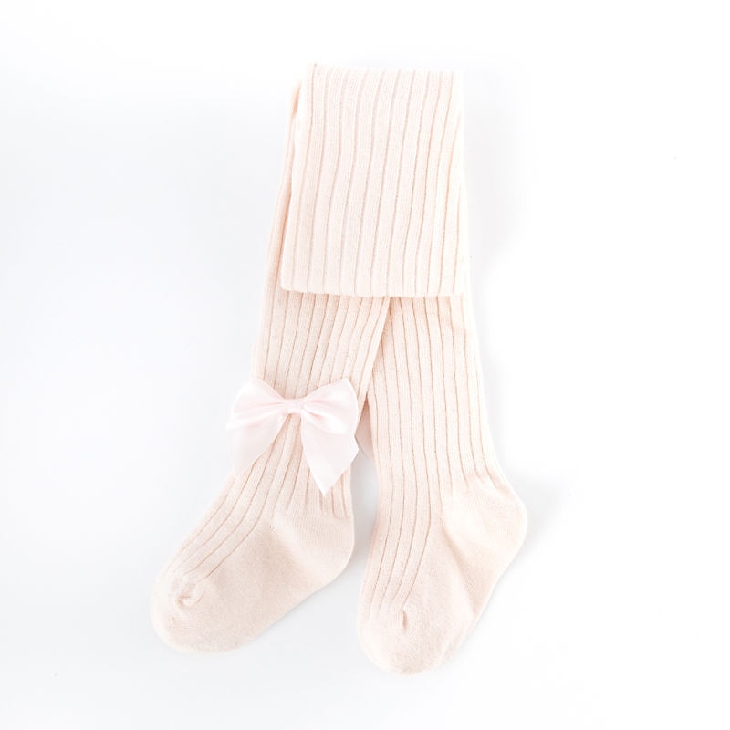 Kids Girls' Leggings Tights Light Pink White Black Striped Fall Winter Casual Socks Indoor / Spring / Cotton4