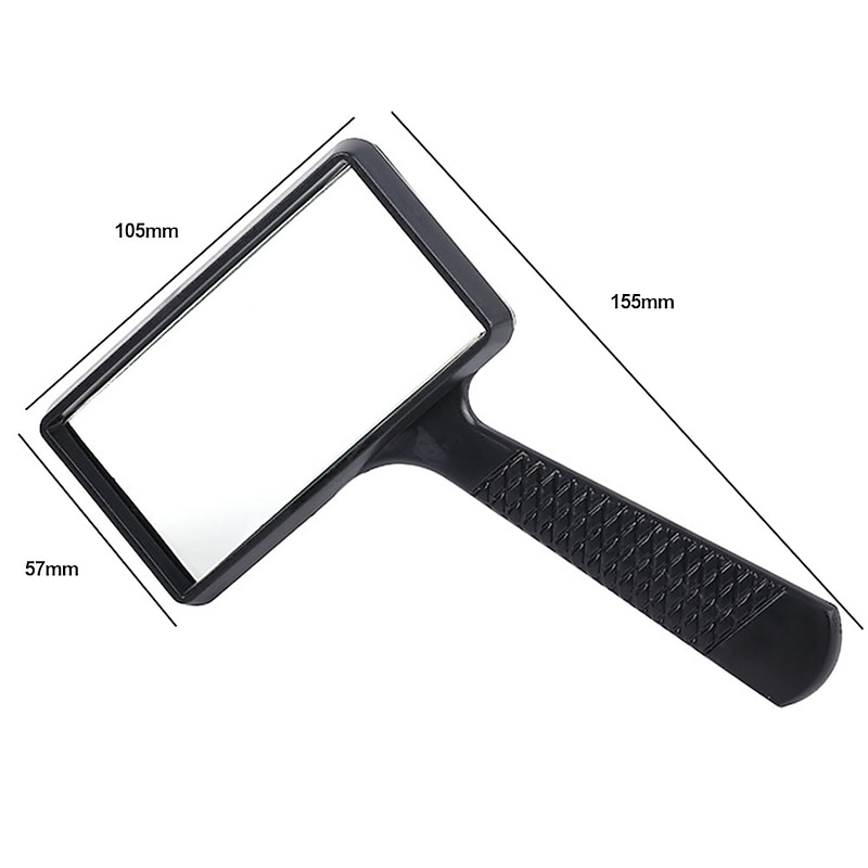 Magnifier Handheld 3 X Reading 9.3*4.7 mm Plastic Adults', Back to School Gift4
