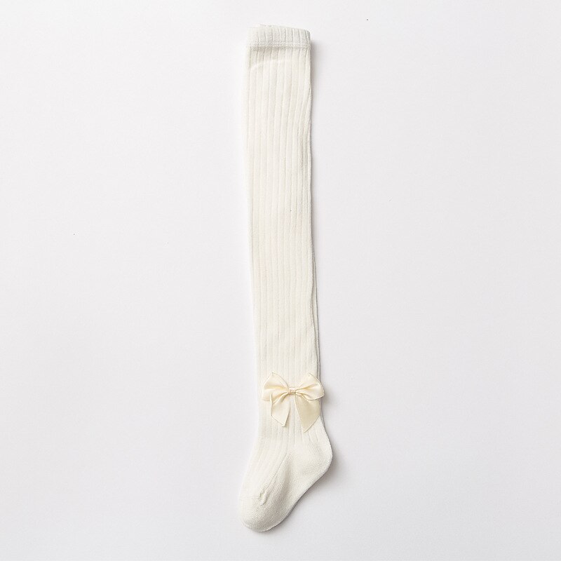 Kids Girls' Leggings Tights Light Pink White Black Striped Fall Winter Casual Socks Indoor / Spring / Cotton2