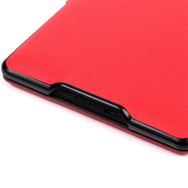 Tablet Case Cover For Amazon Kindle Paperwhite 4 3 2 6" 10th Gen 2018 7th Gen 2015 6th Gen 2013 Flip Full Body Protective Dustproof Solid Colored TPU3