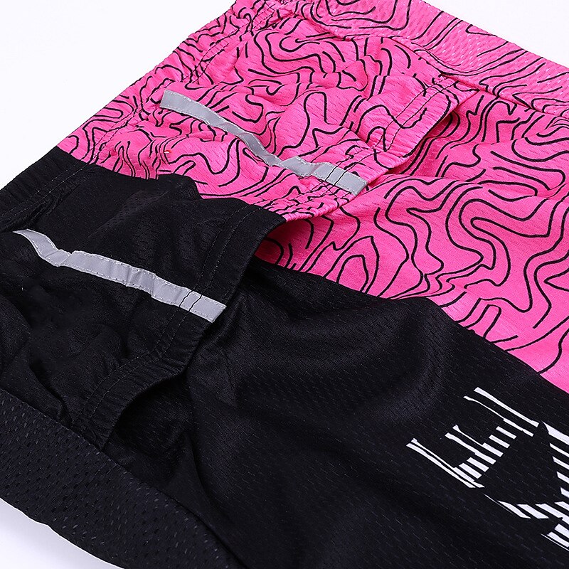 Women's Cycling Jacket with Pants Short Sleeve Mountain Bike MTB Road Bike Cycling Rose Red Graphic Bike Spandex Sports Graphic Funny Clothing Apparel4