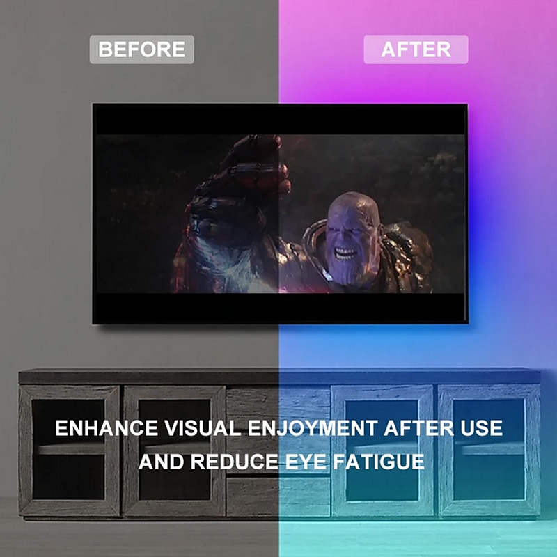 LED Strip Lights Bluetooth Music Sync 40/30/20/10m Color Changing LED Strip 40 Keys Remote Sensitive Built in Mic App Controlled LED Lights 5050 RGB APP Remote Mic 3 Button Switch3