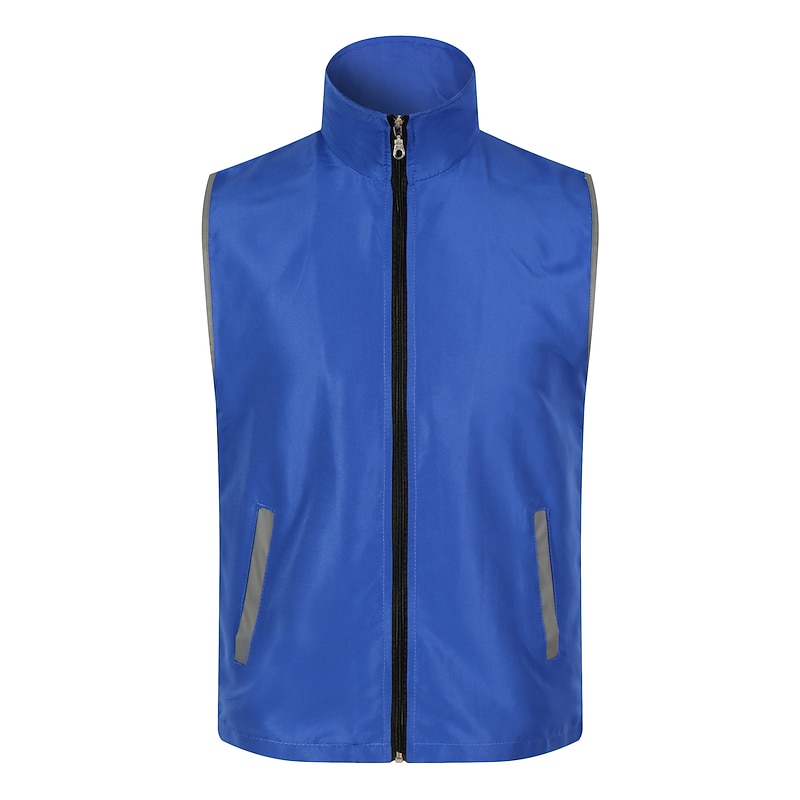 Men's Cycling Vest Solid Color Sleeveless Bike Vest / Gilet Jacket Top with 3 Rear Pockets Windproof Fast Dry Reflective Strips Back Pocket Sports Red Blue Sky Blue Clothing Apparel4