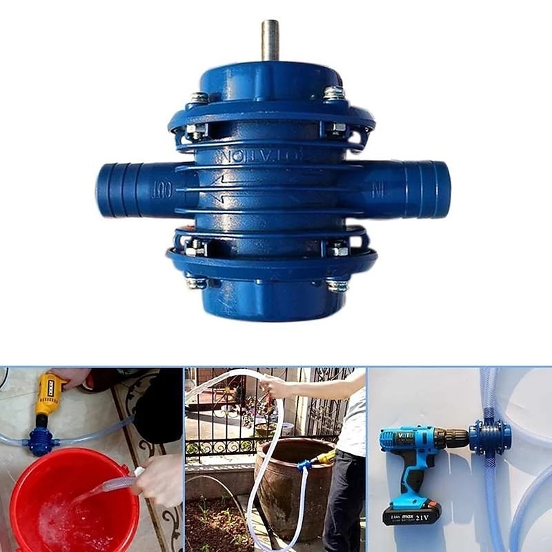 Water Pump Heavy Duty Self-Priming Hand Electric Drill Home Garden Centrifugal boat pump high pressure water pump4