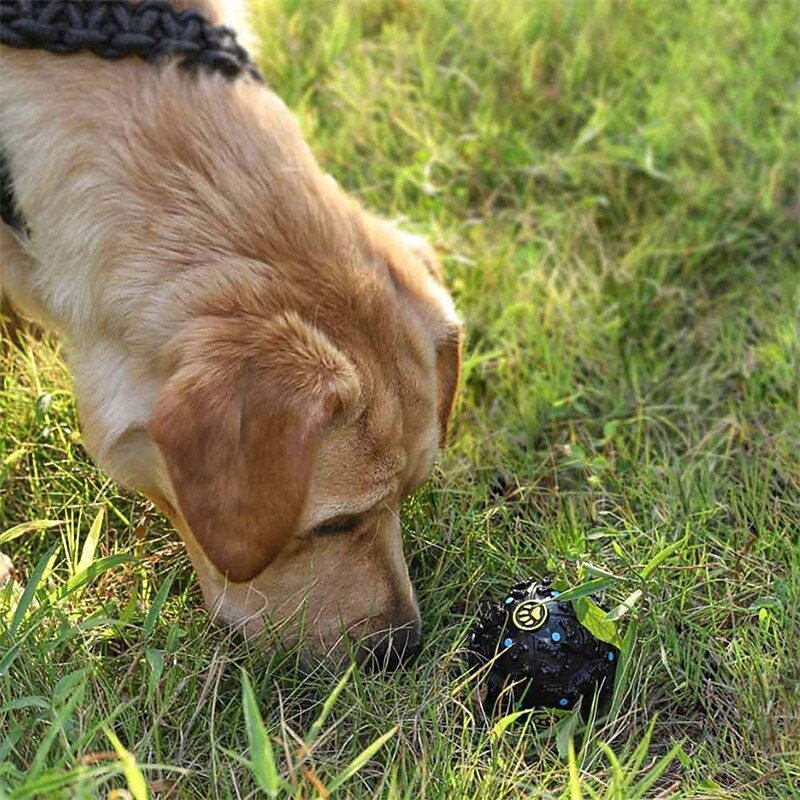 2-Pack Dog Ball Toys Interactive Dog Toys Snack Ball Leaking Ball for Pet Tooth Cleaning/Chewing/PlayingIQ Treat Ball 2.75Inch/7cm3