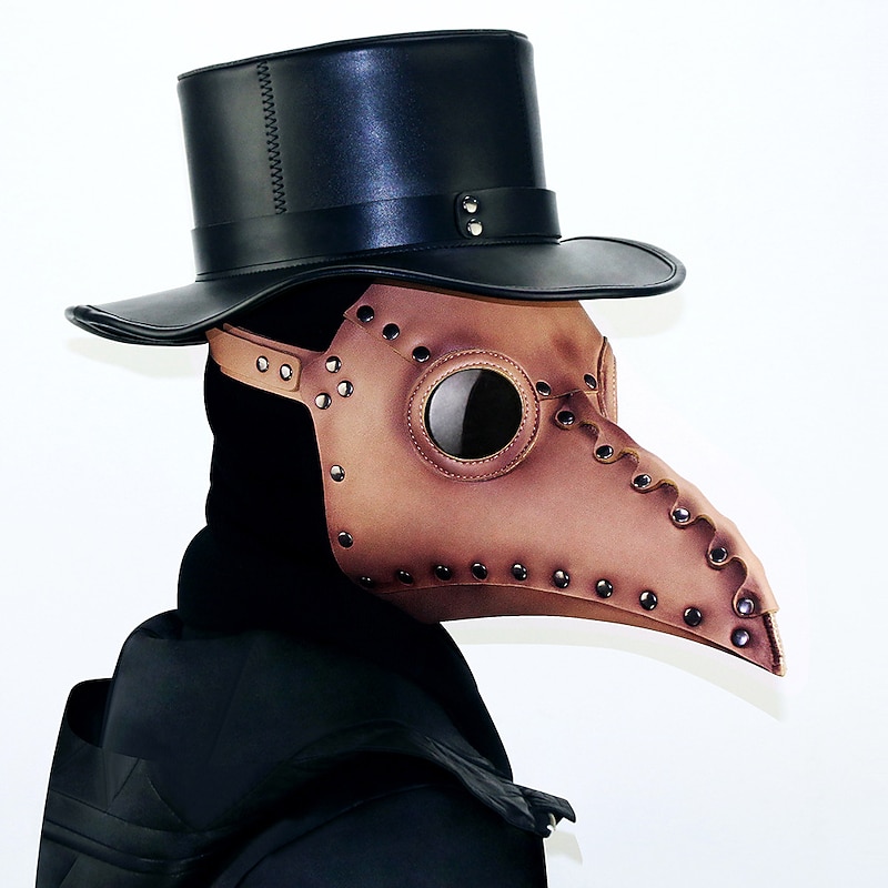 Retro Vintage Punk & Gothic Steampunk Mask Plague Doctor Fancy Dress Men's Women's Fantasy Steampunk Masquerade Party / Evening Adults Mask2