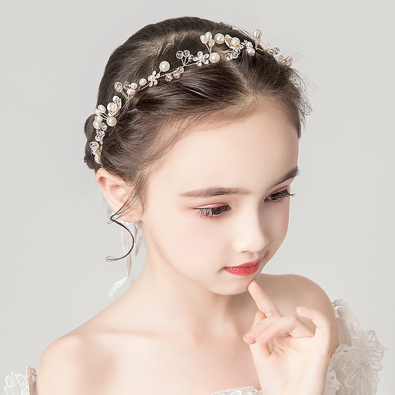 Kid's Girls' Hair Accessories Performance Wedding Party Fashion2