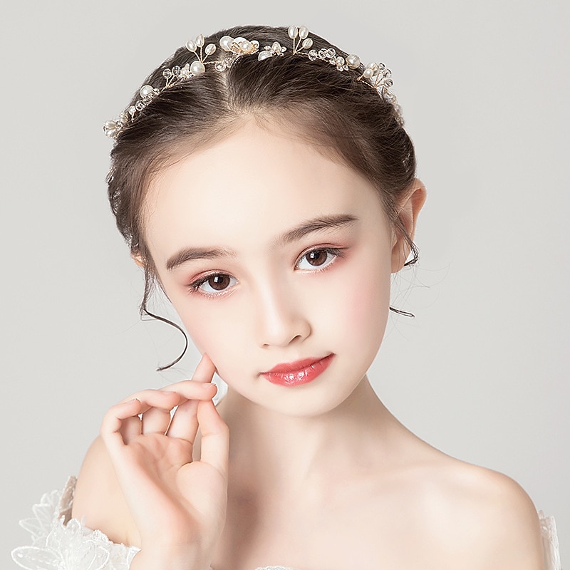 Kid's Girls' Hair Accessories Performance Wedding Party Fashion4