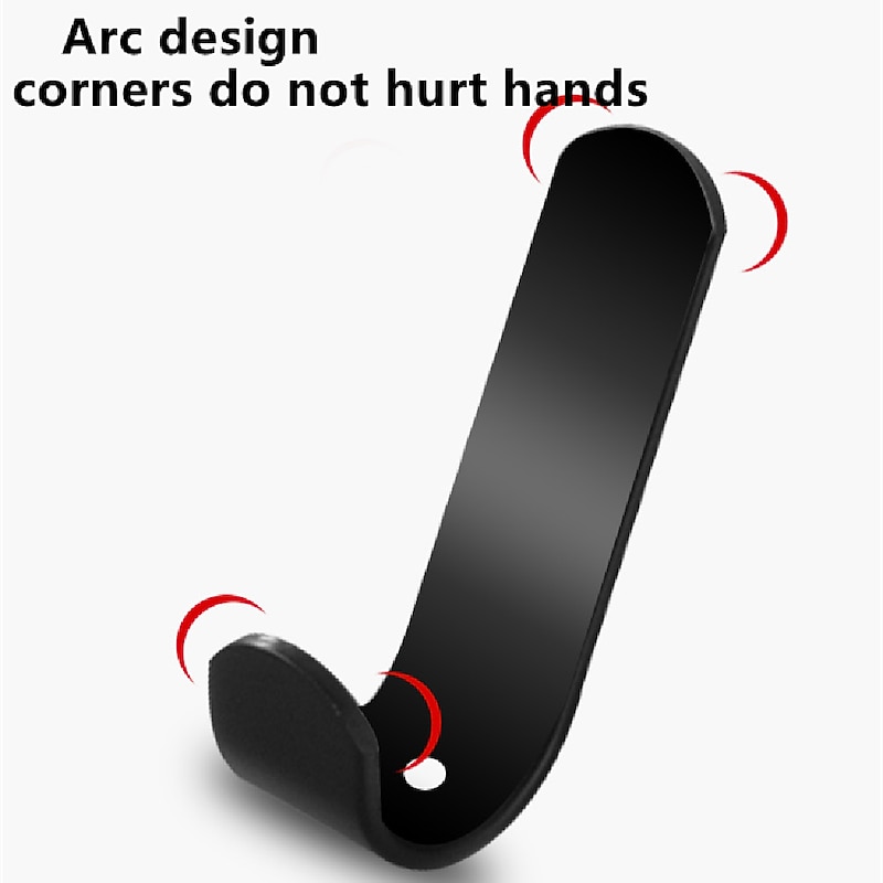 5pcs Punching Free Clothes Bag Hook Powerful Door Back Clothes and Hats Hanging Rack Wall Storage Bathroom Adhesive Hook Wall Hanging Wall2