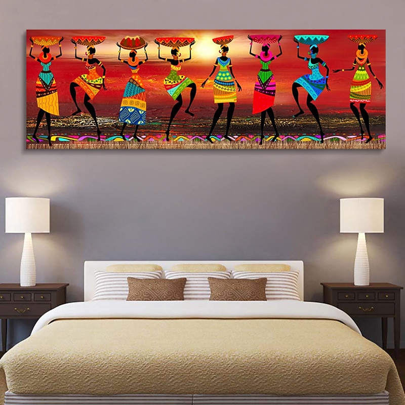 Wall Art Canvas Poster Painting Artwork Picture  People Home Decoration Decor Rolled Canvas No Frame Unframed Unstretched4