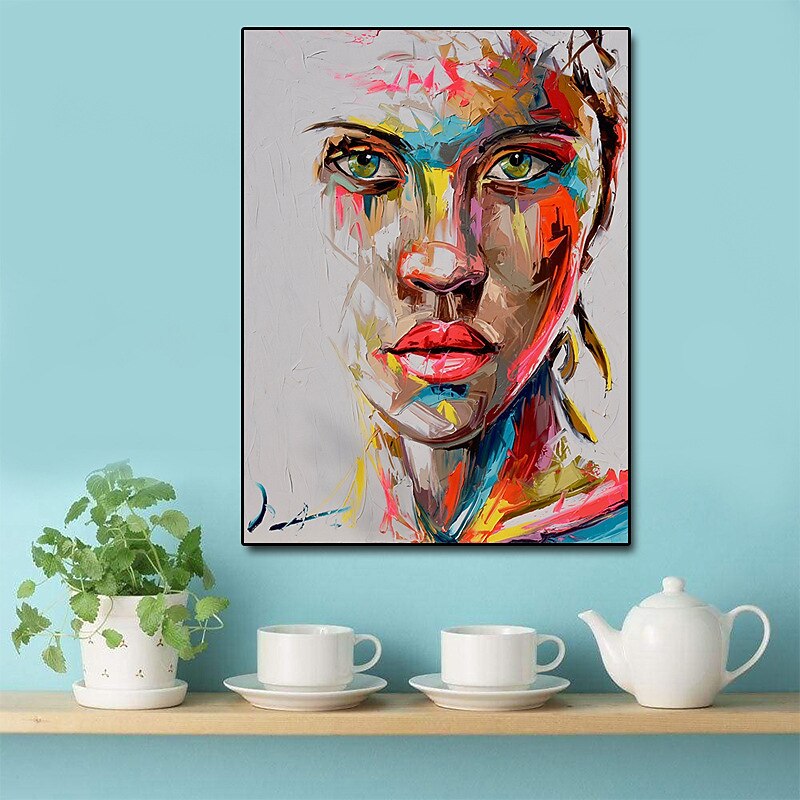 Wall Art Canvas Prints Painting Artwork Picture  People Home Decoration Decor Rolled Canvas No Frame Unframed Unstretched3