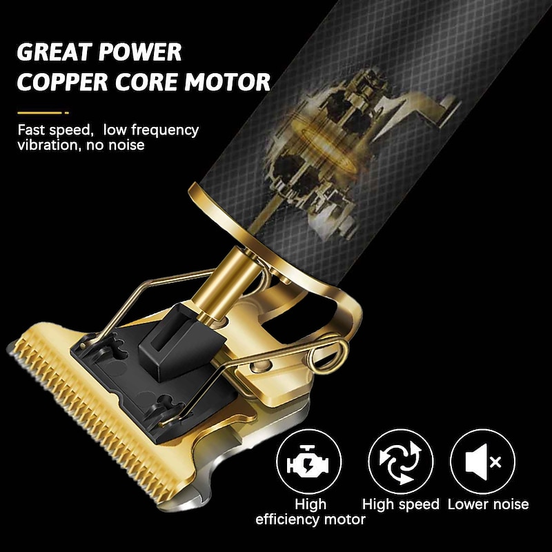 Electric Hair Trimmer Cordless Shaver Beard Trimmer Electric Shaver for Men 0mm Men Barber Hair Cutting Machine For Men2