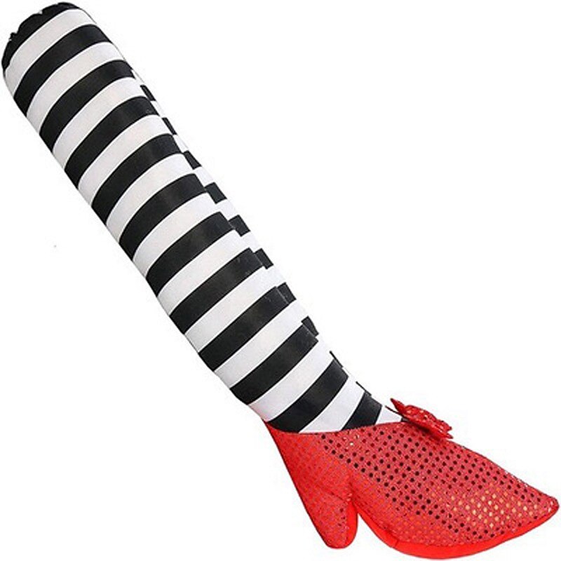 Halloween Decoration Wicked Witch Legs Yard Decor Props for Halloween Outdoor and Indoor decor 38X10cm2