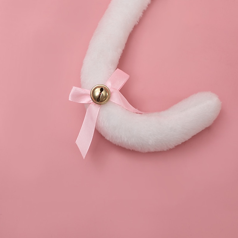 Hair Band Cat Claw Suit a Generation of Cute Japanese Plush Hand-Made Cat Claw Bow Tie Animal Ears Beast Tail  Carnival Cos Props4
