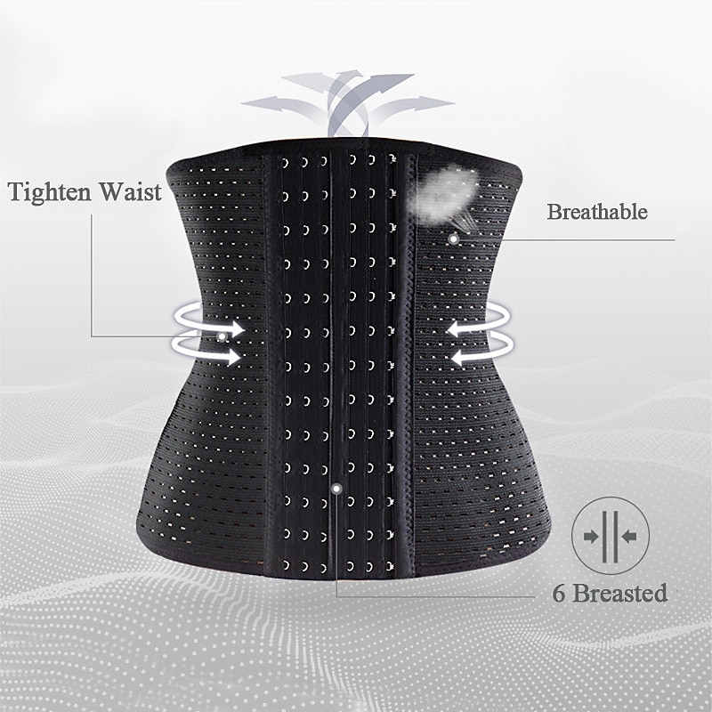 Waist Trainer Cincher Shapewear Women Corset Slimming Belt Belly Belt Binder Belly Sheath Modeling Harness Body Shaper 3 Breasted2