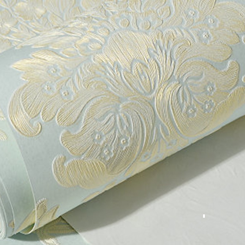 Wallpaper Wall Covering Sticker Film Peel And Stick Embossed Stripe 3d Three-dimensional Stripes Non Woven Home Deco 53x500CM/20.87''x196.853