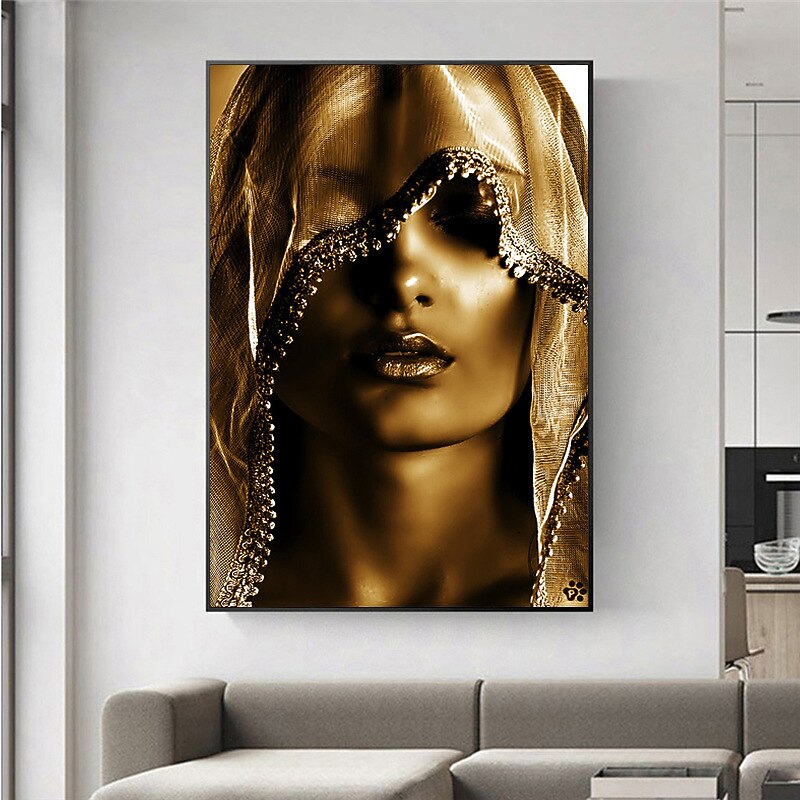 Wall Art Canvas Prints People Woman Home Decoration Decor Rolled Canvas No Frame Unframed Unstretched4