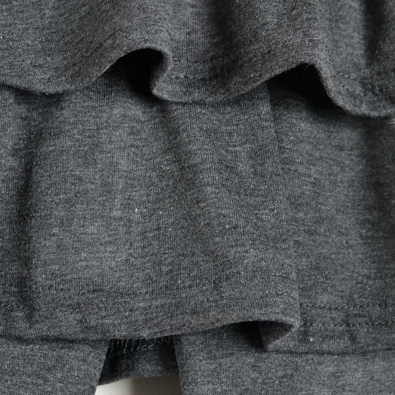 Girls' 3D Solid Colored Skirt Leggings Spring Fall Cute Basic Tights Kids 3-8 Years Daily Wear Casual Daily Regular Fit3