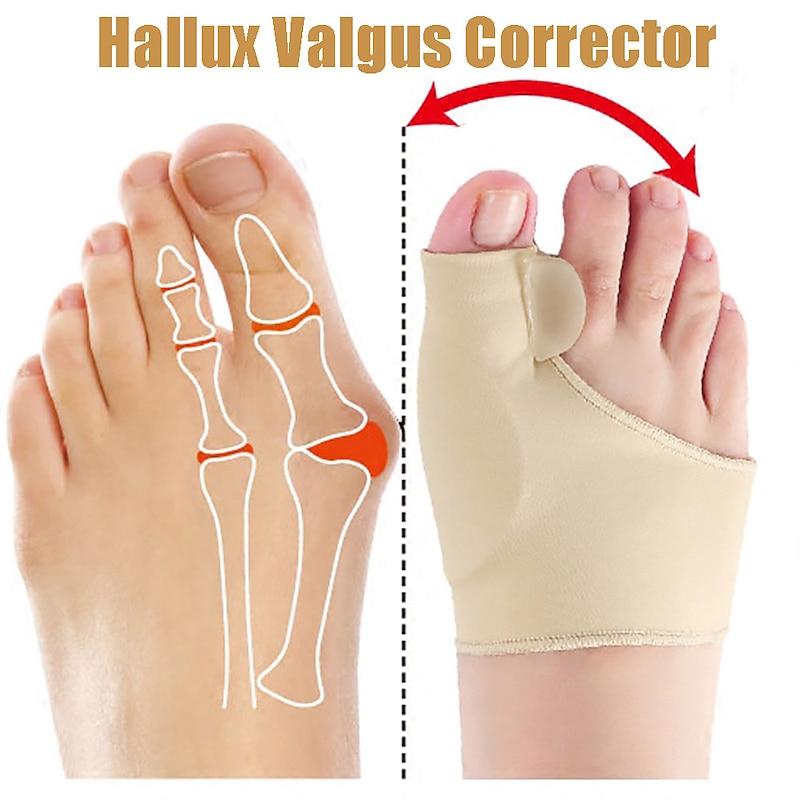 9 Piecse Soft Silicone Gel Toe Separator Hallux Valgus Bunion Spacers 0verlapping Toes Corrector Bunion Corrector Orthotics Pain Relief Foot Care4