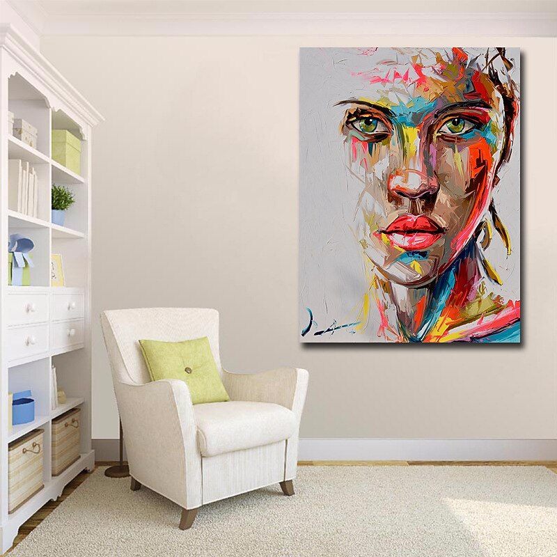 Wall Art Canvas Prints Painting Artwork Picture  People Home Decoration Decor Rolled Canvas No Frame Unframed Unstretched4