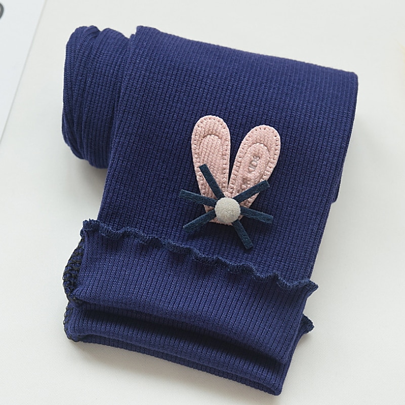 Girls' 3D Animal Leggings Spring Fall Cute Basic Tights Kids 3-8 Years Daily Wear Casual Daily Regular Fit4