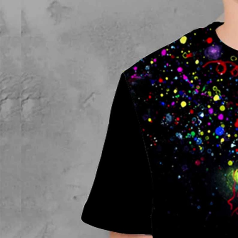 Boys 3D Dinosaur T shirt Short Sleeve 3D Print Summer Active Cute Cool Kids 3-12 Years School Daily4