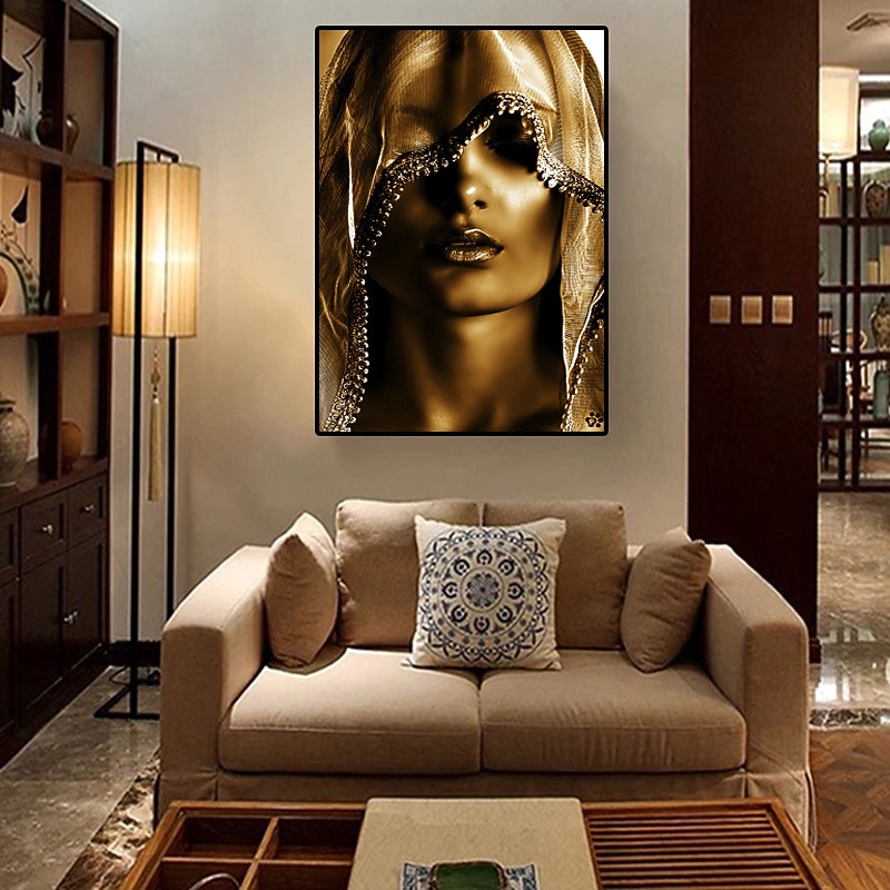 Wall Art Canvas Prints People Woman Home Decoration Decor Rolled Canvas No Frame Unframed Unstretched3