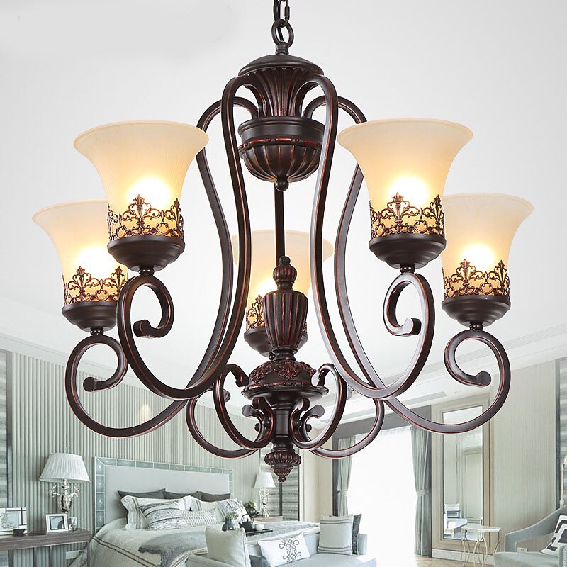 LED Pendant Light 67 cm Pendant Lantern Design Chandelier Metal Painted Finishes Modern 220-240V