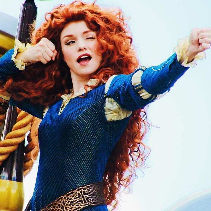 Brave Cosplay Wig  s Jomico Merida Cosplay Wig Halloween Wigs4