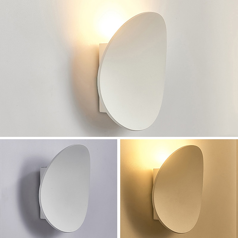 Matte LED Nordic Style LED Wall Lights Outdoor Wall Lights Indoor Bedroom Dining Room Aluminium Alloy Wall Light 220-240V 7 W4