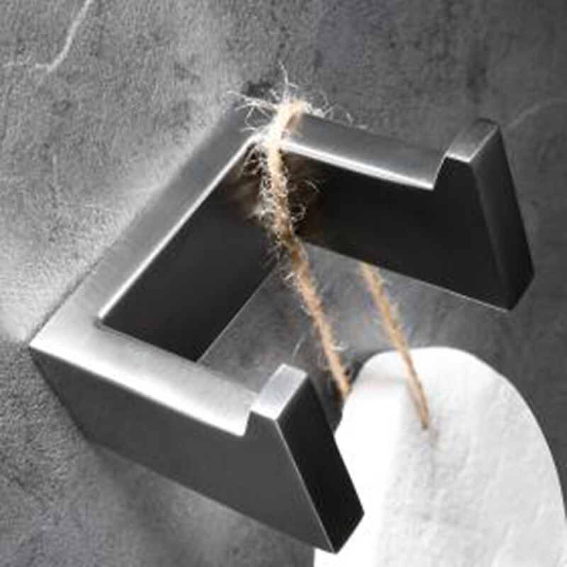 Robe Hook New Design / Creative Contemporary / Modern Metal 1pc - Bathroom Wall Mounted3