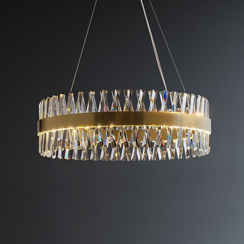 60 cm Pendant Light LED Lantern Design Chandelier Metal Electroplated Modern 220-240V4