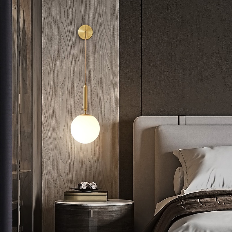 Lightinthebox LED Wall Sconces Matte Iron Nordic Style Wall Lamps for Living Room Dining Room 110-240 V Indoor Wall Lights