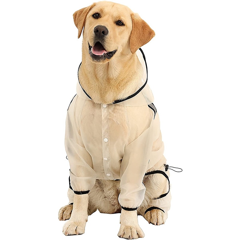 Dog Cat Rain Coat Raincoat Rain Jacket Casual Spring, Fall, Winter, Summer Reflective Waterproof Comfortable Outdoor Casual Daily Dog Clothing for Corgi Schnauzer Poodle Small Medium2