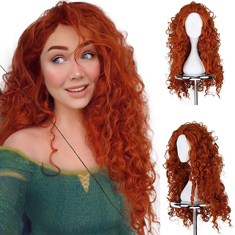 Brave Cosplay Wig  s Jomico Merida Cosplay Wig Halloween Wigs