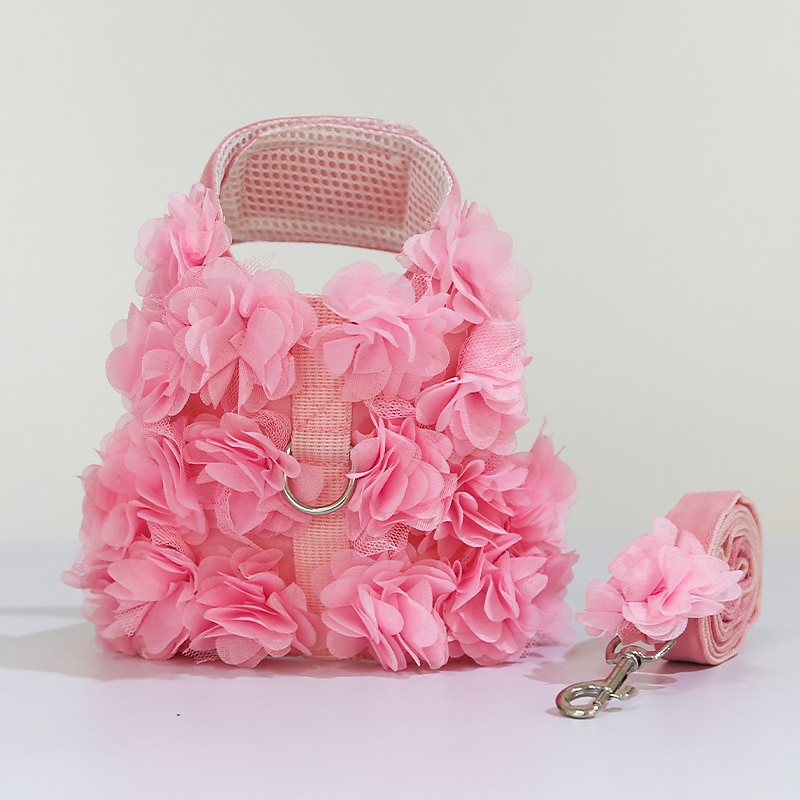 Dog Cat Harness Leash Cute Adorable Adjustable Soft Comfortable Safety Dailywear Casual Daily Dog Clothing for Husky Labrador Alaskan Malamute Golden Retriever Dalmatian2