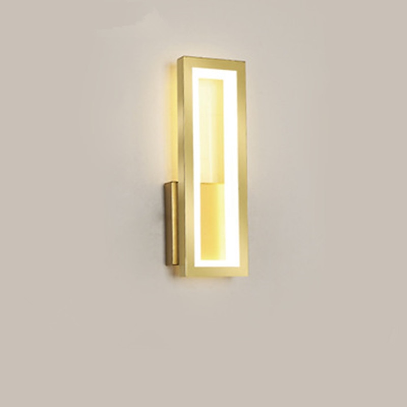 Lightinthebox 1-Light 32cm Creative LED Wall Lights Rectangular Design Wall Lights Modern Living Room Office Aluminum Wall Light IP65 220-240V 16 W4